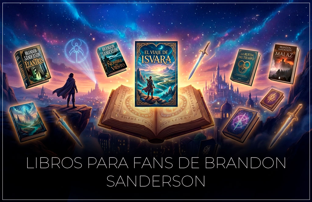 Libros para fans de Brandon Sanderson | Fantasía épica que te atrapará