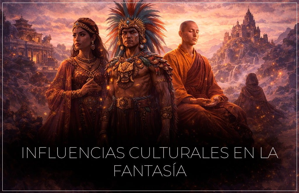Influencia de culturas reales en la fantasía moderna